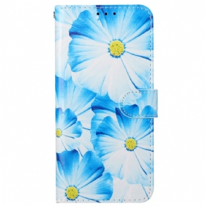 Flip Cover Samsung Galaxy A53 5G Blomsterstilen