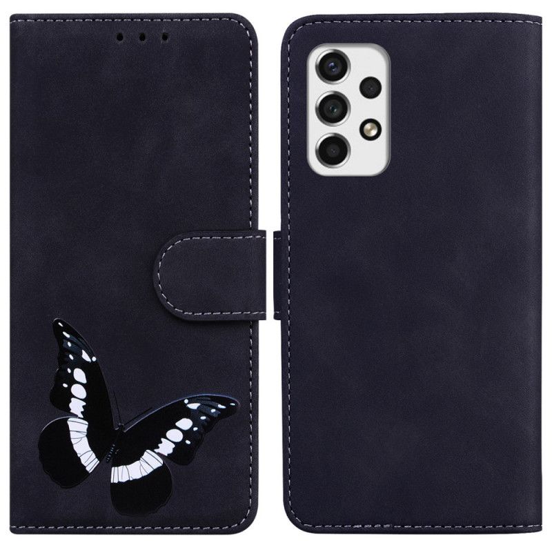 Flip Cover Samsung Galaxy A53 5G Butterfly Skin-touch