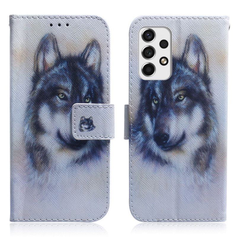 Flip Cover Samsung Galaxy A53 5G Hundeblik