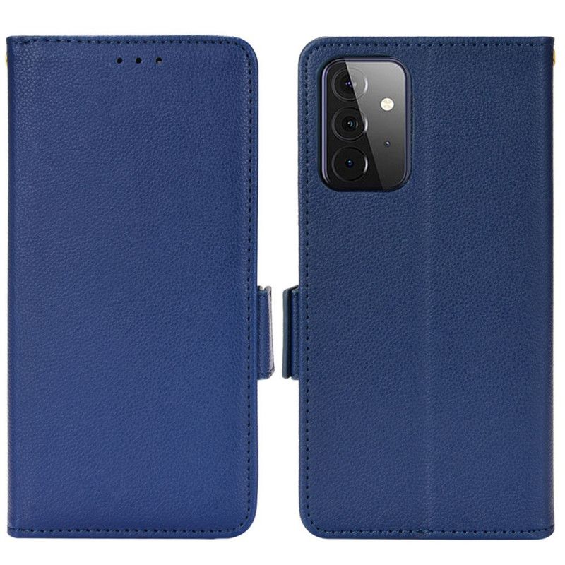 Flip Cover Samsung Galaxy A53 5G Læder Cover Dobbelt Nye Farver Flap