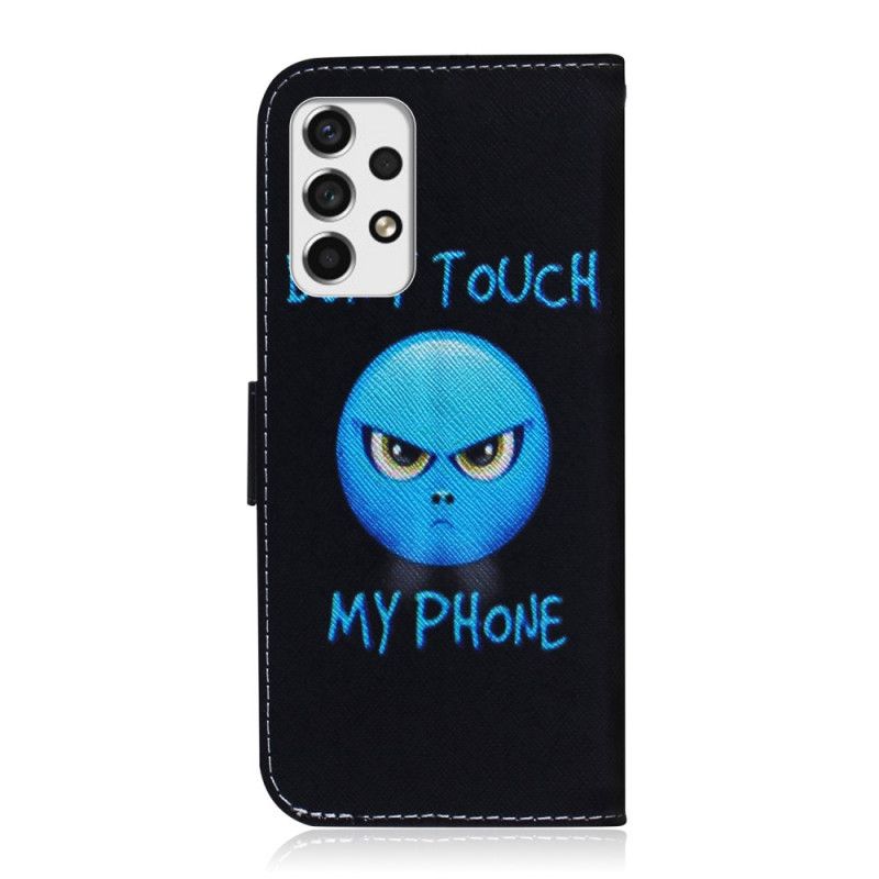 Læder Cover Samsung Galaxy A53 5G Emoji-telefon