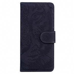 Læder Cover Samsung Galaxy A53 5G Tiger Footprint