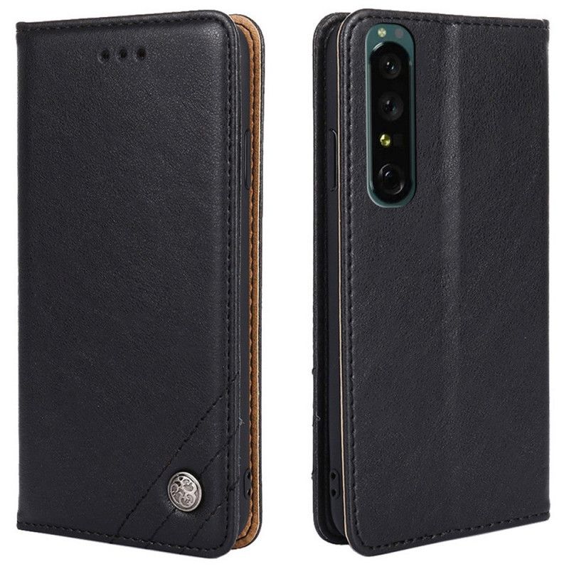 Cover Sony Xperia 1 IV Flip Cover Dekorativ Nitte