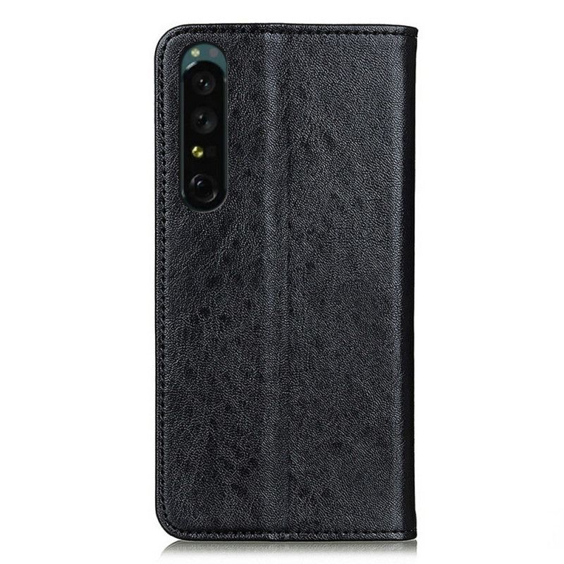 Cover Sony Xperia 1 IV Flip Cover Tekstureret