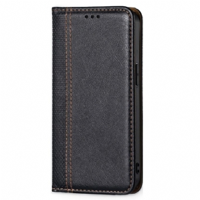 Cover Sony Xperia 1 IV Flip Cover Vintage Kunstlæder