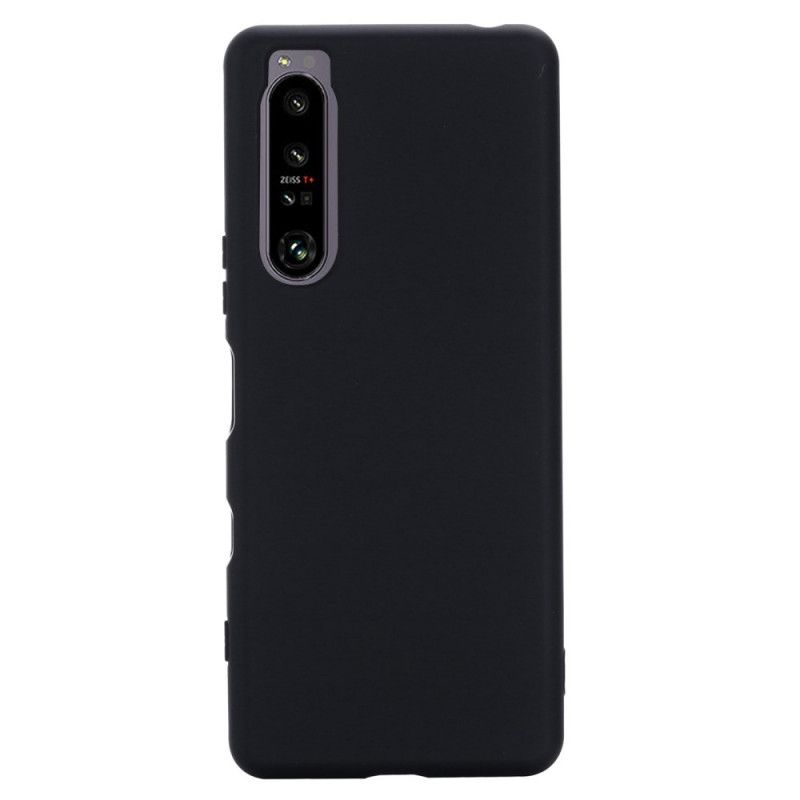 Cover Sony Xperia 1 IV Med Snor Flydende Silikonestrop