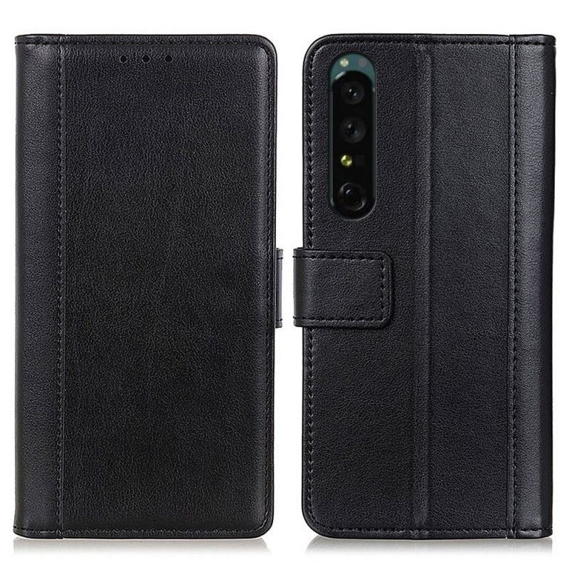 Flip Cover Sony Xperia 1 IV Læderstil