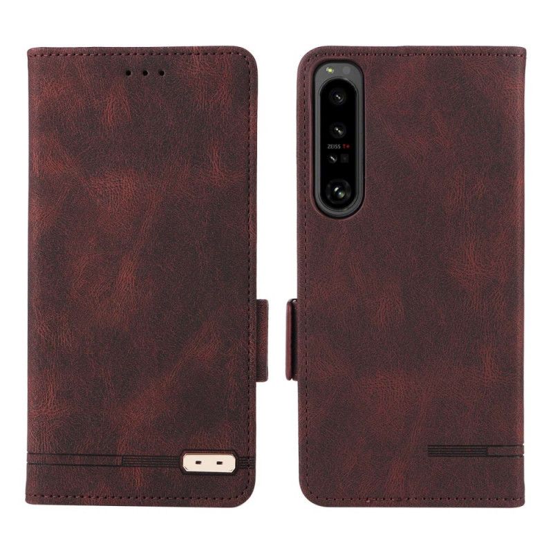 Flip Cover Sony Xperia 1 IV Luksuriøs Finesse