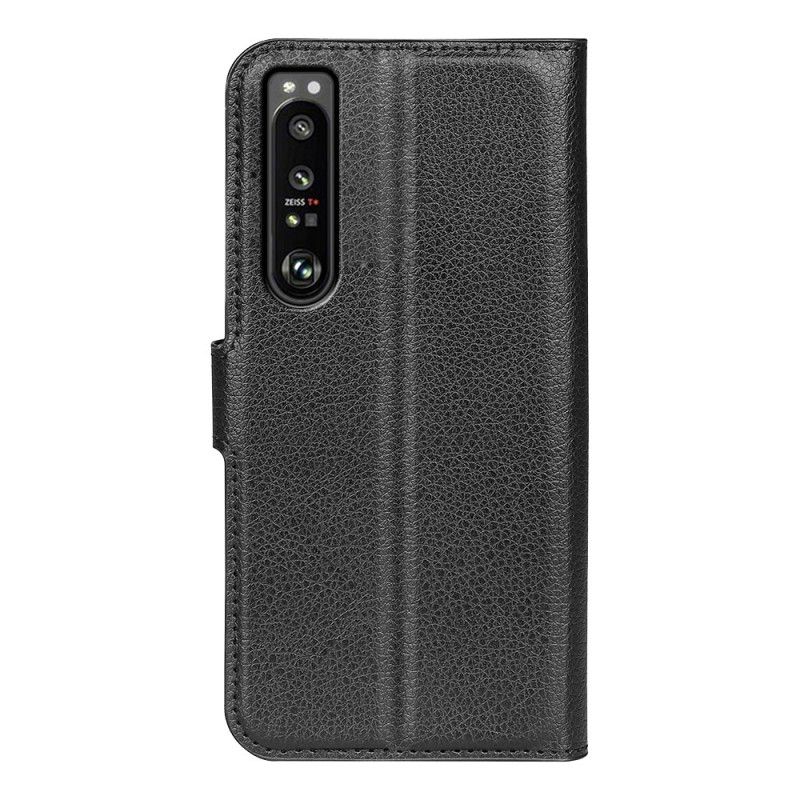 Flip Cover Sony Xperia 1 IV Lychee Classic