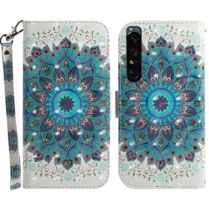 Flip Cover Sony Xperia 1 IV Med Snor Strop Mandala