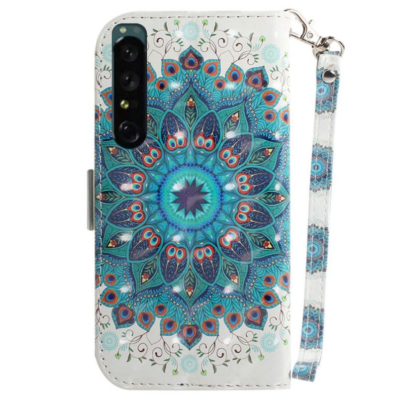 Flip Cover Sony Xperia 1 IV Med Snor Strop Mandala