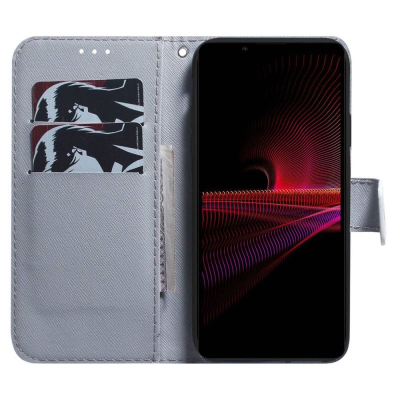 Flip Cover Sony Xperia 1 IV Mopshund