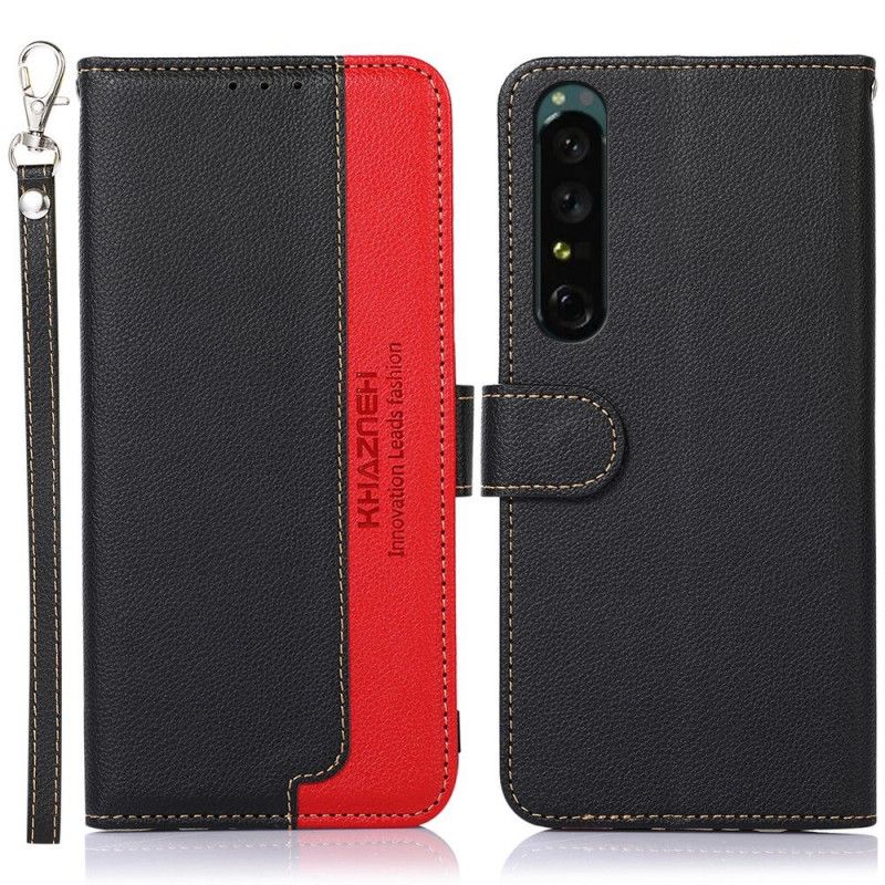 Flip Cover Sony Xperia 1 IV Rfid Lychee Style