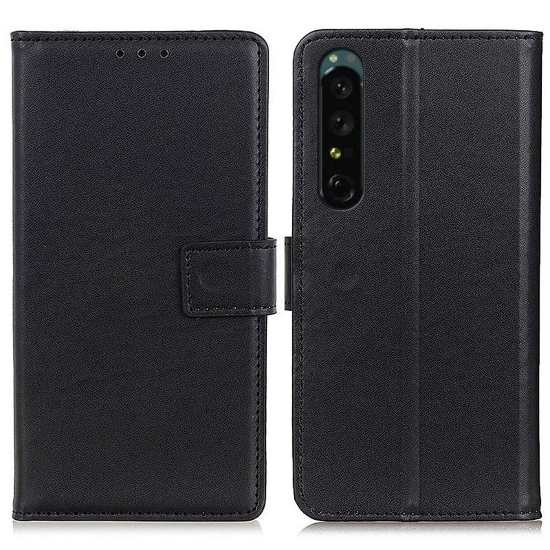 Flip Cover Sony Xperia 1 IV Simpelt Kunstlæder