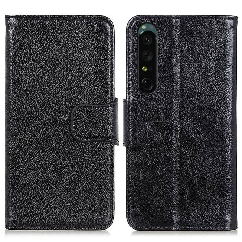 Flip Cover Sony Xperia 1 IV Split Nappa Læder