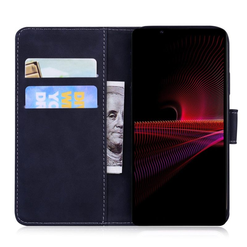 Flip Cover Sony Xperia 1 IV Tigertryk