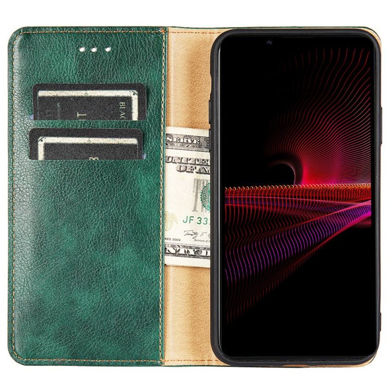 Flip Cover Sony Xperia 1 IV Vintage Design