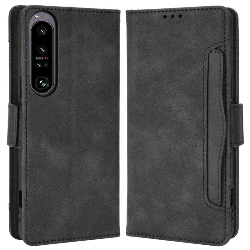 Læder Cover Sony Xperia 1 IV Førsteklasses Multikort