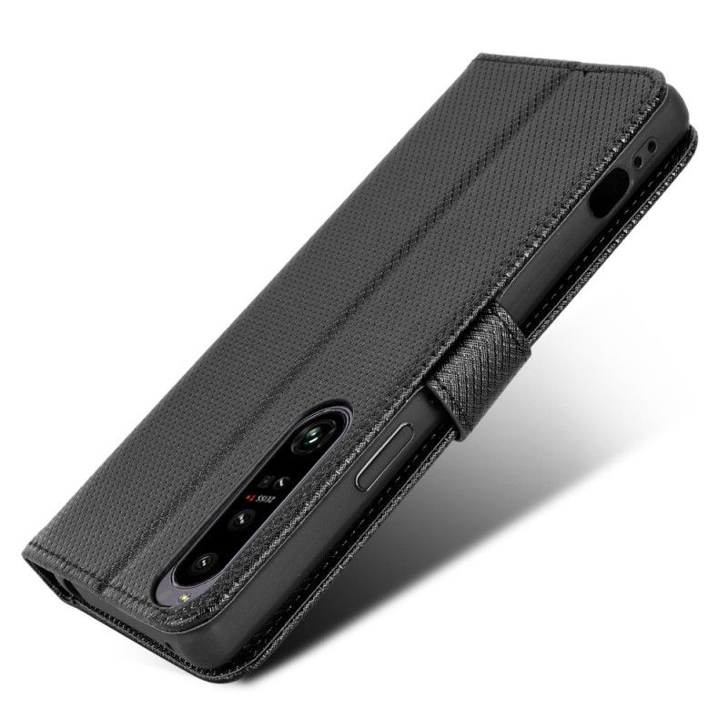 Læder Cover Sony Xperia 1 IV Stil Med Rem