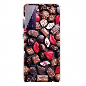 Cover Samsung Galaxy S21 FE Chokoladeslange