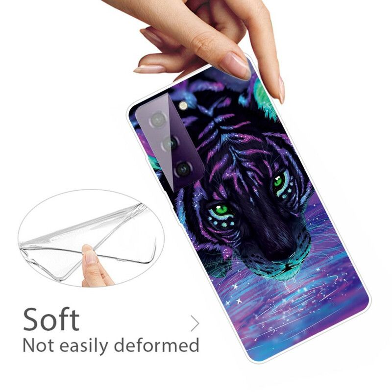 Cover Samsung Galaxy S21 FE Fabelagtig Feline