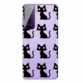 Cover Samsung Galaxy S21 FE Flere Sorte Katte