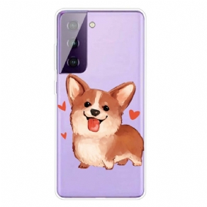 Cover Samsung Galaxy S21 FE Min Lille Hund