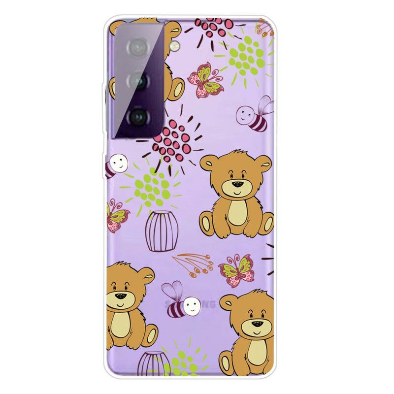 Cover Samsung Galaxy S21 FE Teddy Bears Top