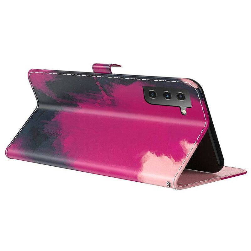 Flip Cover Samsung Galaxy S21 FE Abstraktion