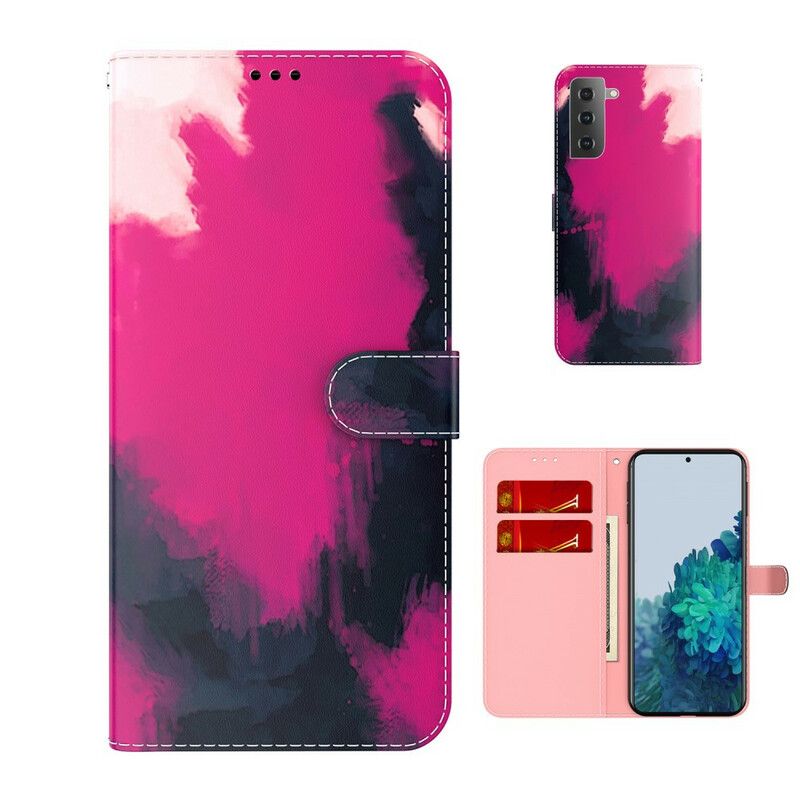 Flip Cover Samsung Galaxy S21 FE Abstraktion