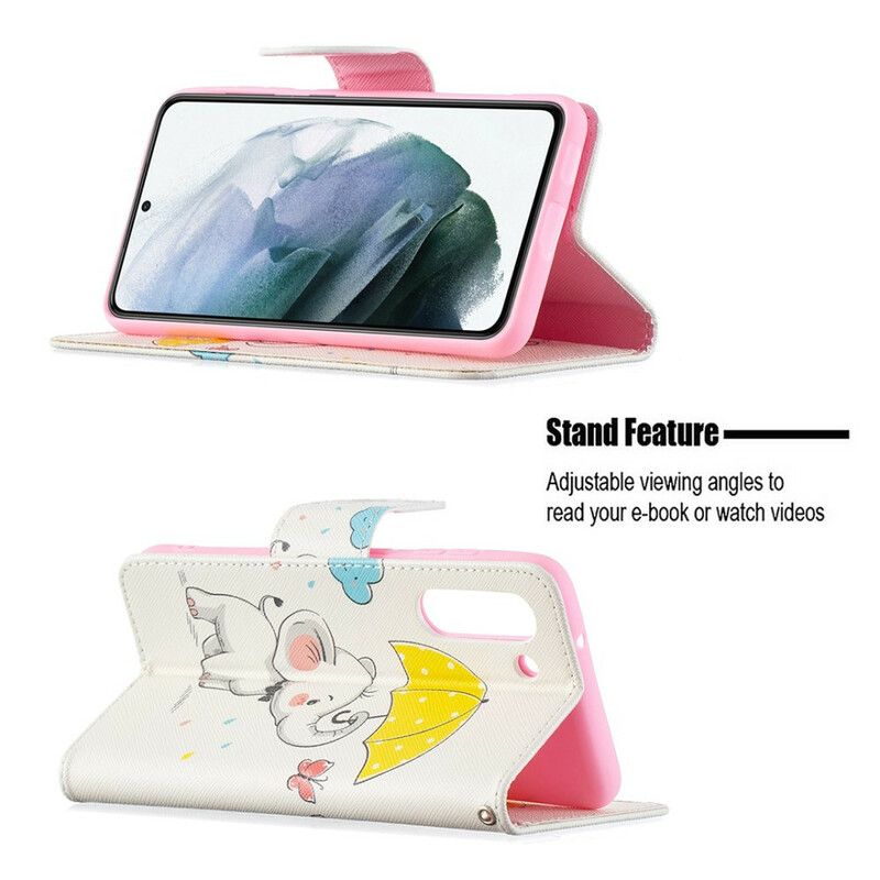 Flip Cover Samsung Galaxy S21 FE Elefantunge