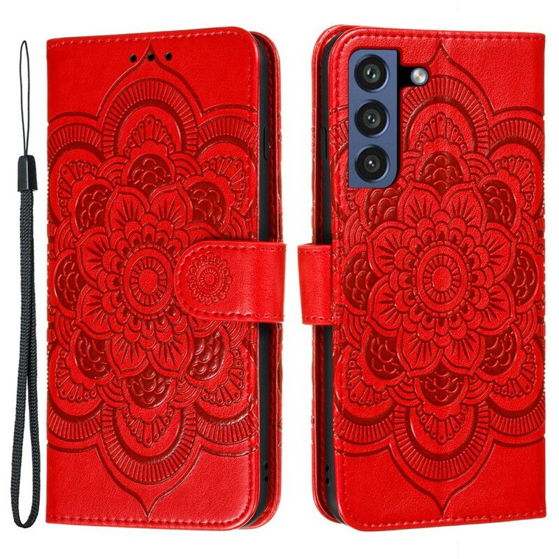 Flip Cover Samsung Galaxy S21 FE Fuld Mandala