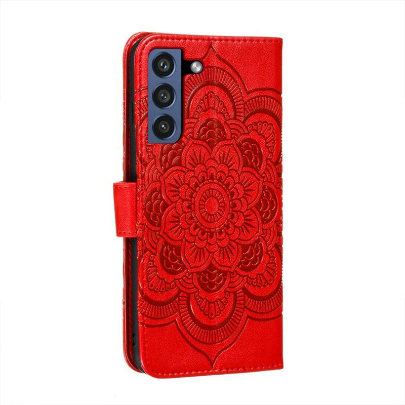 Flip Cover Samsung Galaxy S21 FE Fuld Mandala