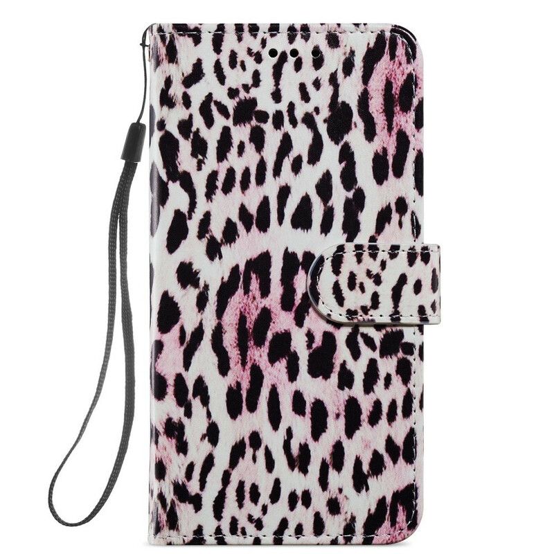 Flip Cover Samsung Galaxy S21 FE Leopardprint