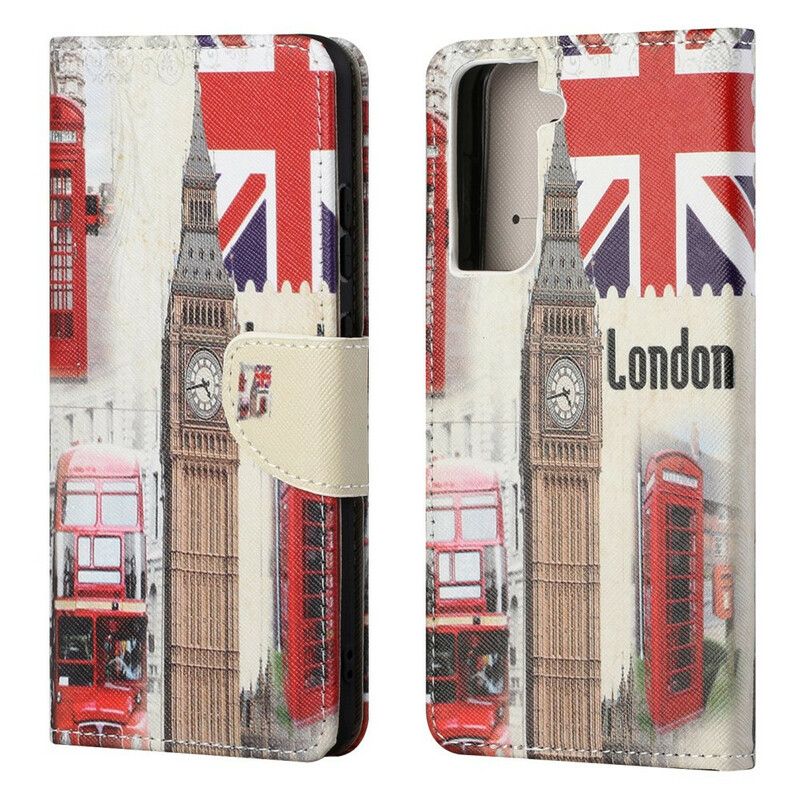 Flip Cover Samsung Galaxy S21 FE London Liv