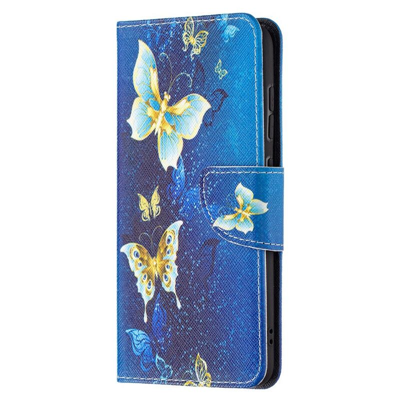 Flip Cover Samsung Galaxy S21 FE Sommerfuglekonger