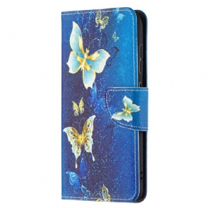 Flip Cover Samsung Galaxy S21 FE Sommerfuglekonger