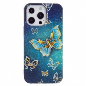 Cover iPhone 15 Pro Max Kostbare Sommerfugle