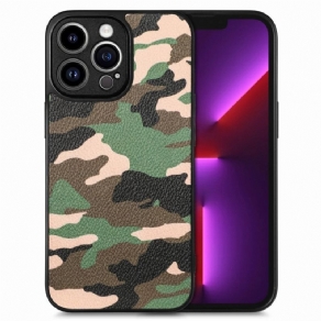 Cover iPhone 15 Pro Max Militær Camouflage