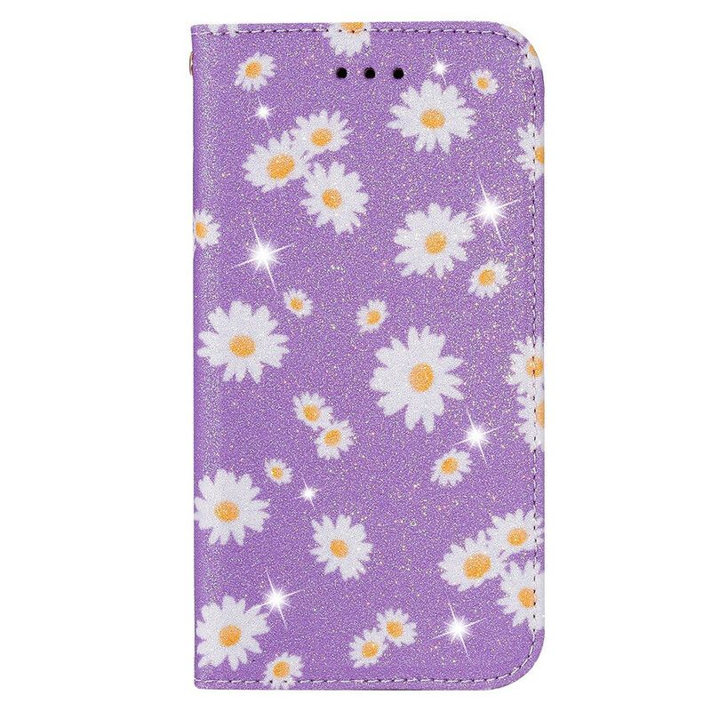 Cover Samsung Galaxy A51 5G Flip Cover Faux Læder Tusindfryd