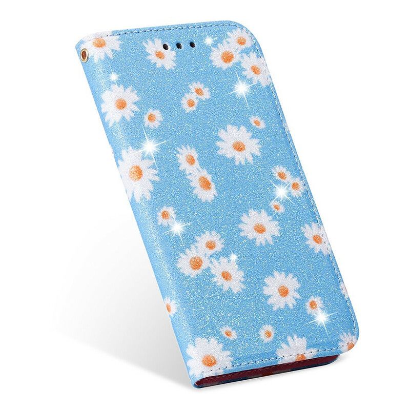 Cover Samsung Galaxy A51 5G Flip Cover Faux Læder Tusindfryd