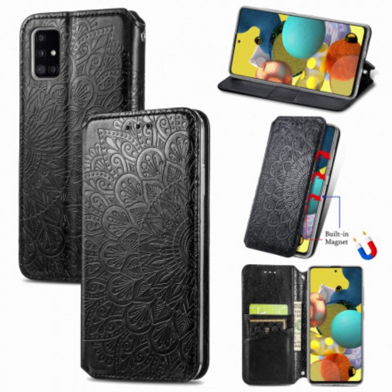 Cover Samsung Galaxy A51 5G Flip Cover Mandalas