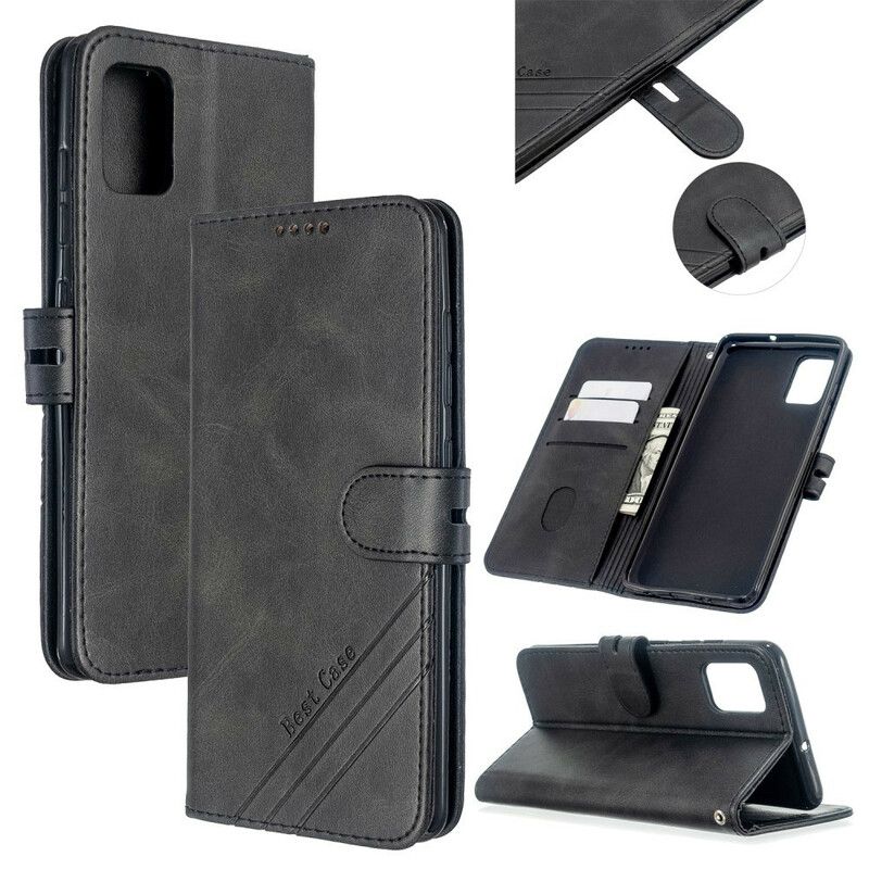 Flip Cover Samsung Galaxy A51 5G Faux Læder Best Case