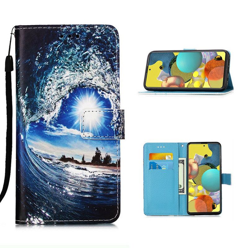 Flip Cover Samsung Galaxy A51 5G Kiff The Wave