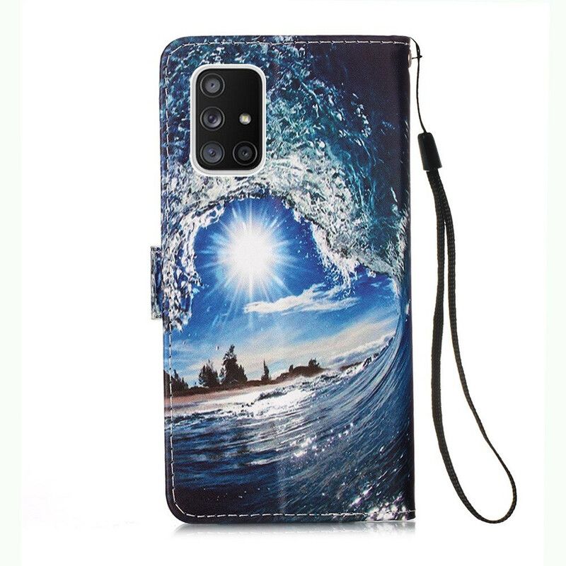 Flip Cover Samsung Galaxy A51 5G Kiff The Wave