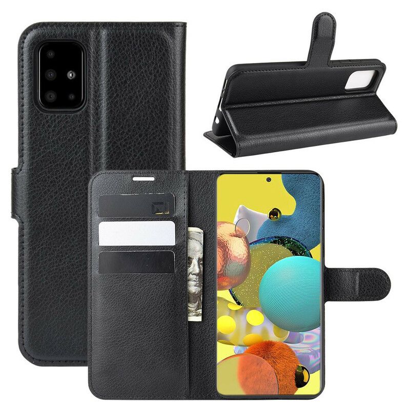 Flip Cover Samsung Galaxy A51 5G Klassisk