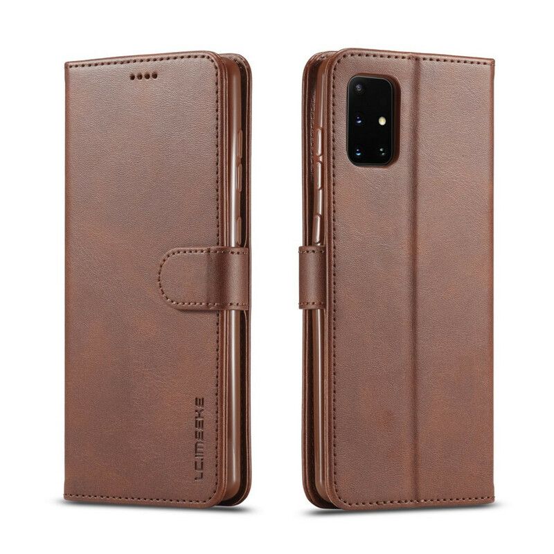 Flip Cover Samsung Galaxy A51 5G Lc.imeeke Lædereffekt