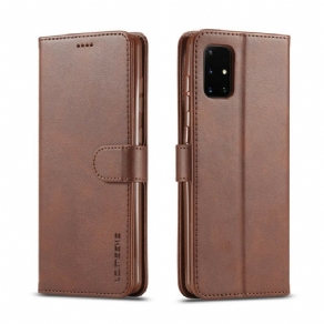 Flip Cover Samsung Galaxy A51 5G Lc.imeeke Lædereffekt