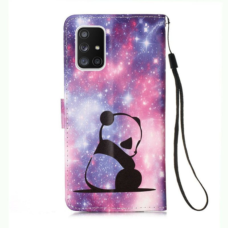 Flip Cover Samsung Galaxy A51 5G Panda Galaxy