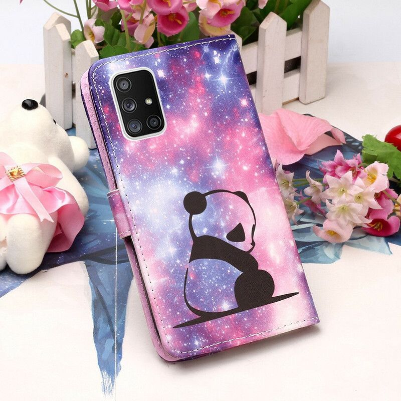 Flip Cover Samsung Galaxy A51 5G Panda Galaxy